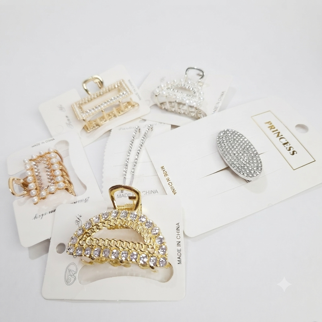 Pinza strass chica #590