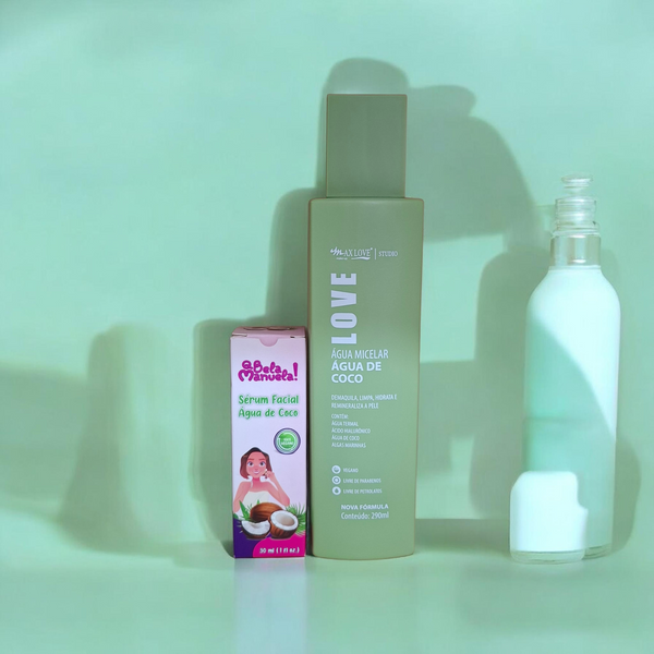 Kit agua micelar y serum agua de coco