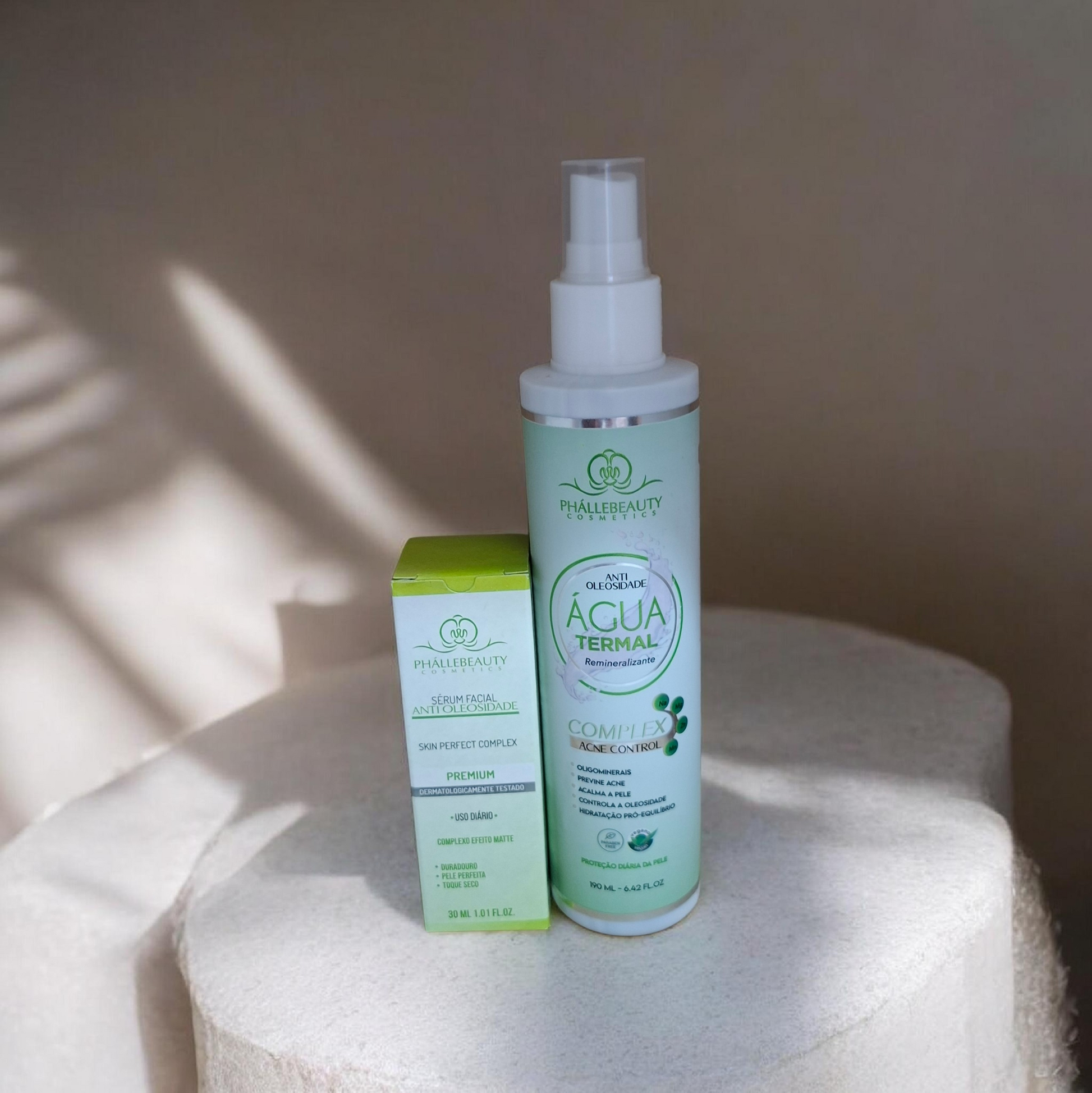 Kit agua termal y serum Antioleosidad