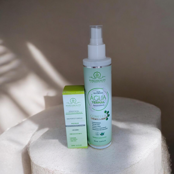 Kit agua termal y serum Antioleosidad