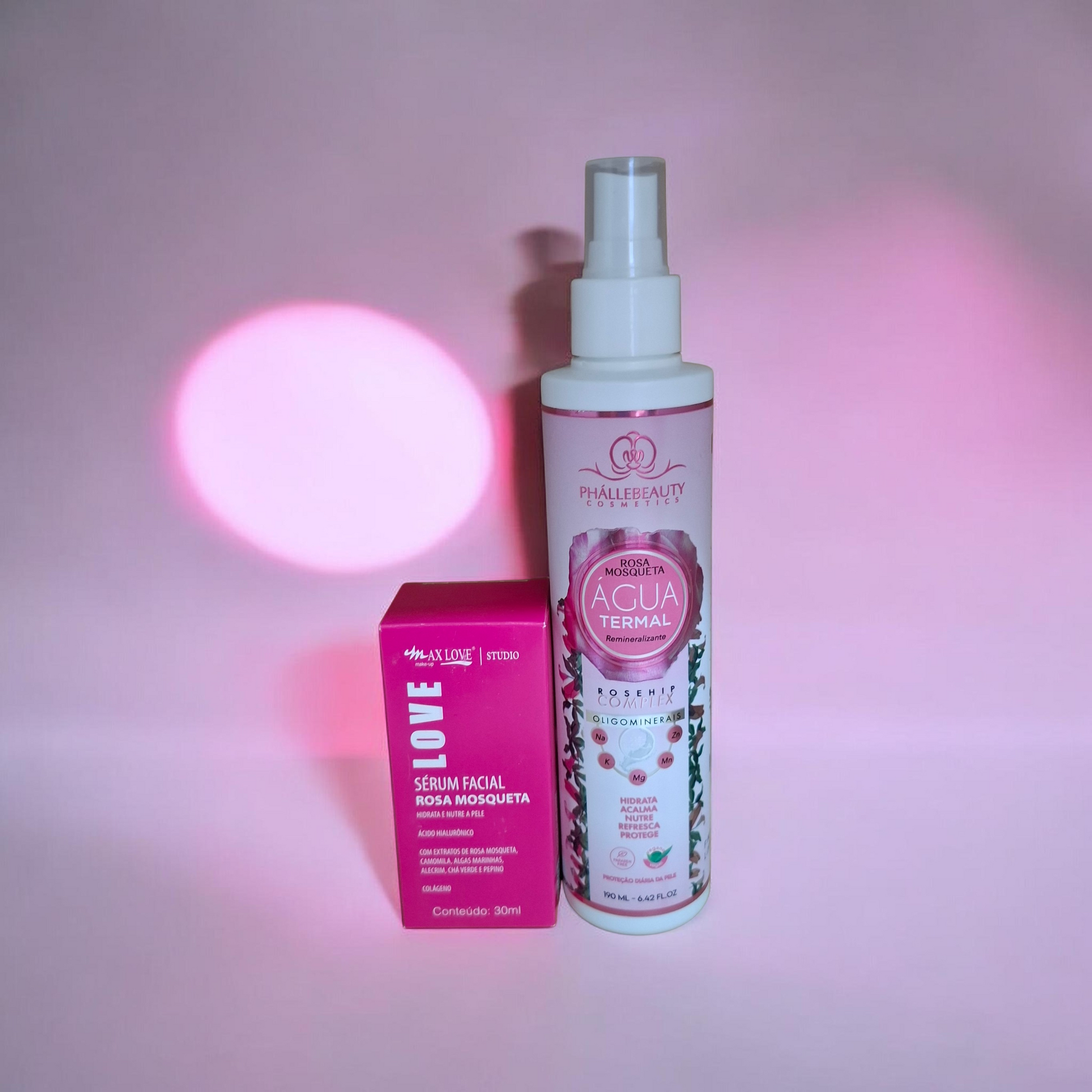 Kit agua termal y serum Rosa Mosqueta