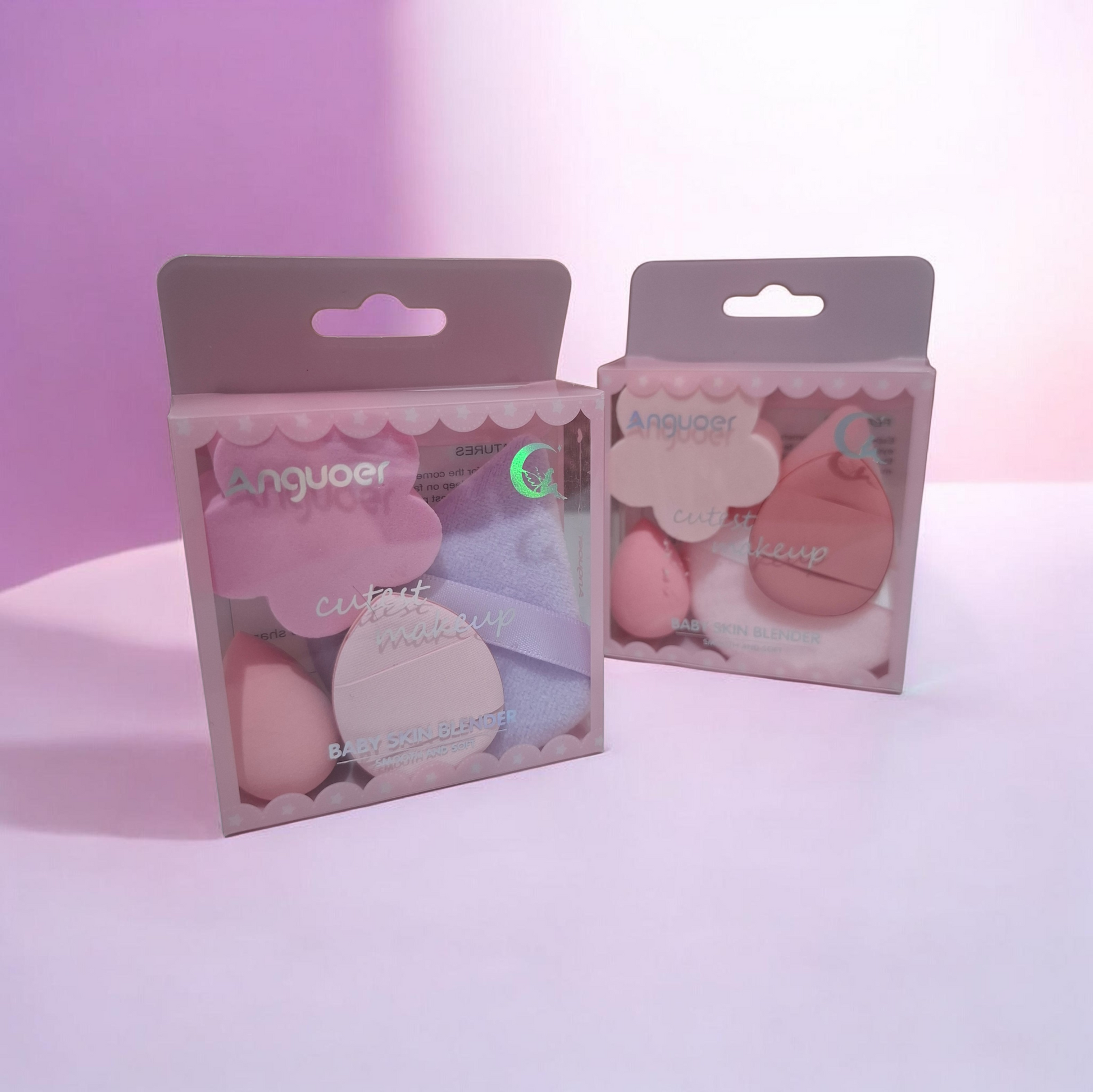 Kit de 4 esponjitas cutest makeup #423