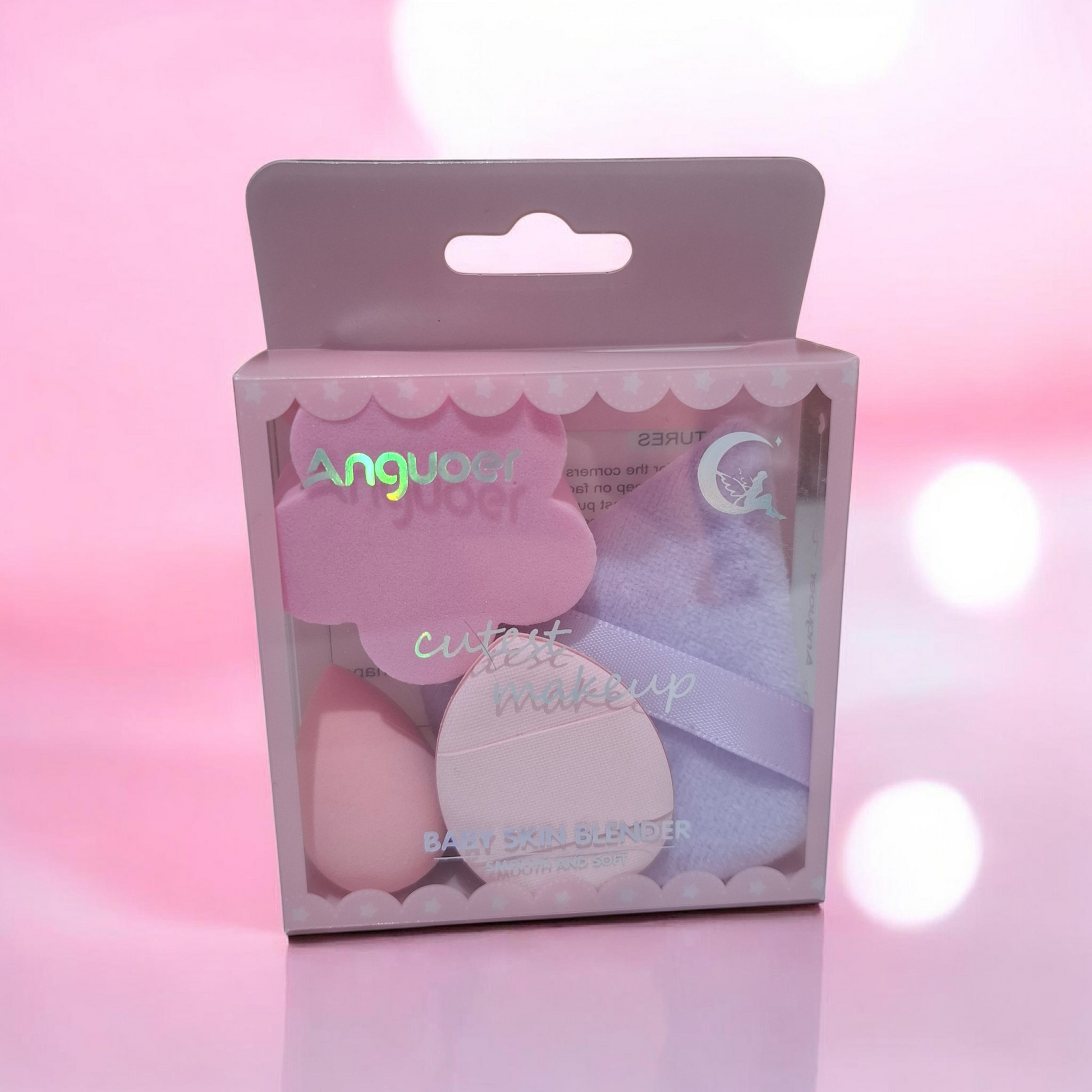 Kit de 4 esponjitas cutest makeup #423