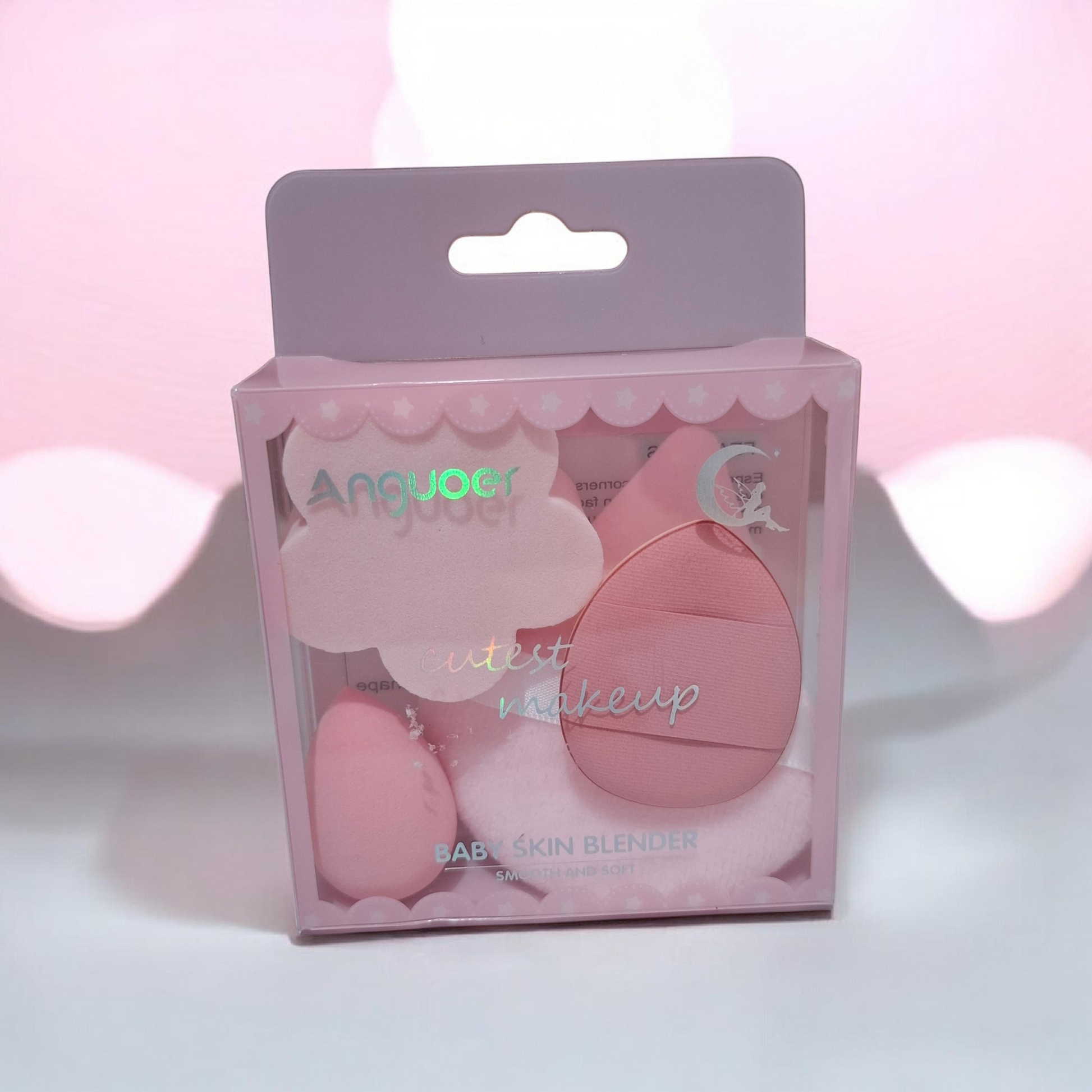 Kit de 4 esponjitas cutest makeup #423
