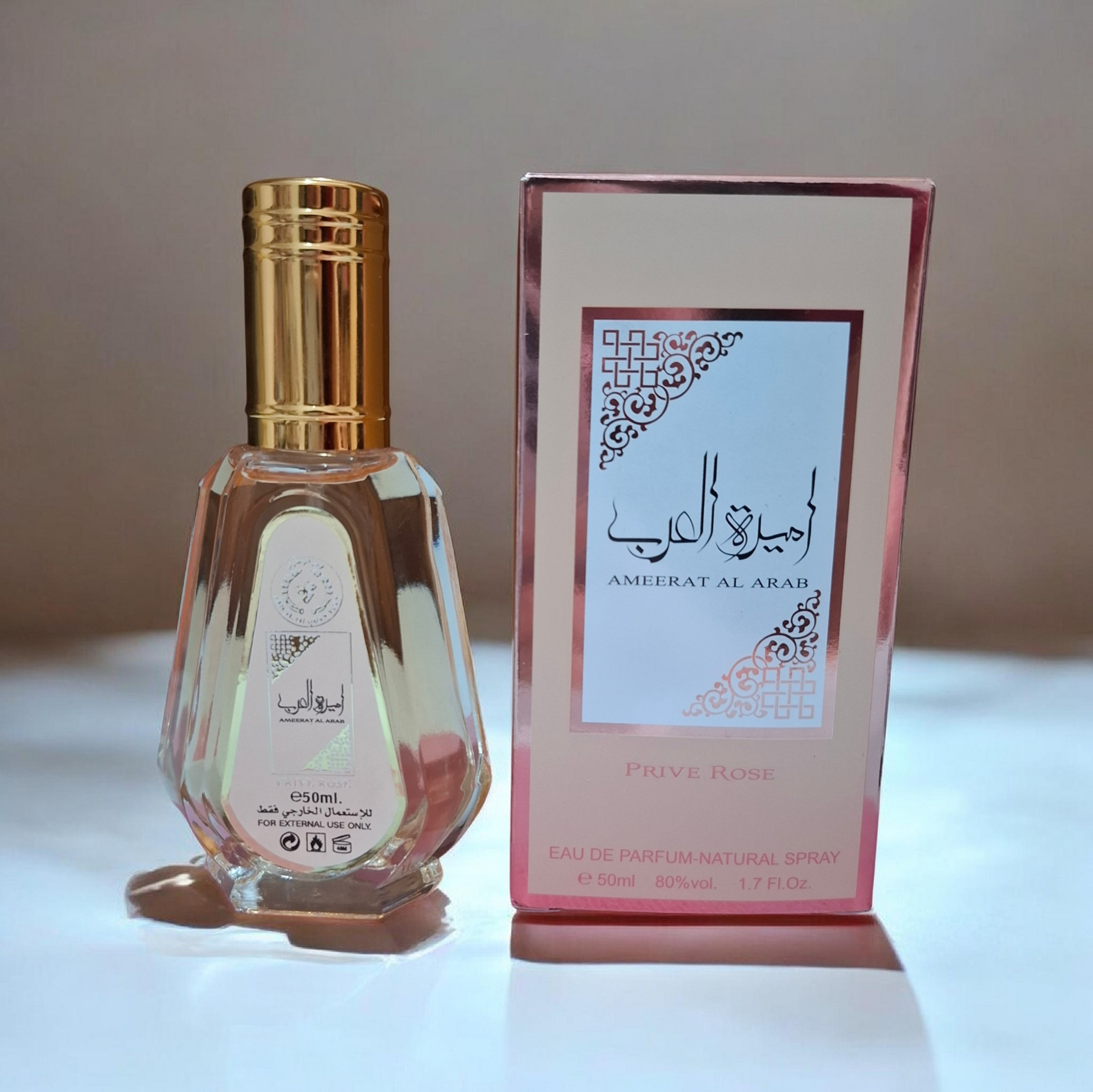 Perfume 50ml PRIVE ROSE ARABE #432