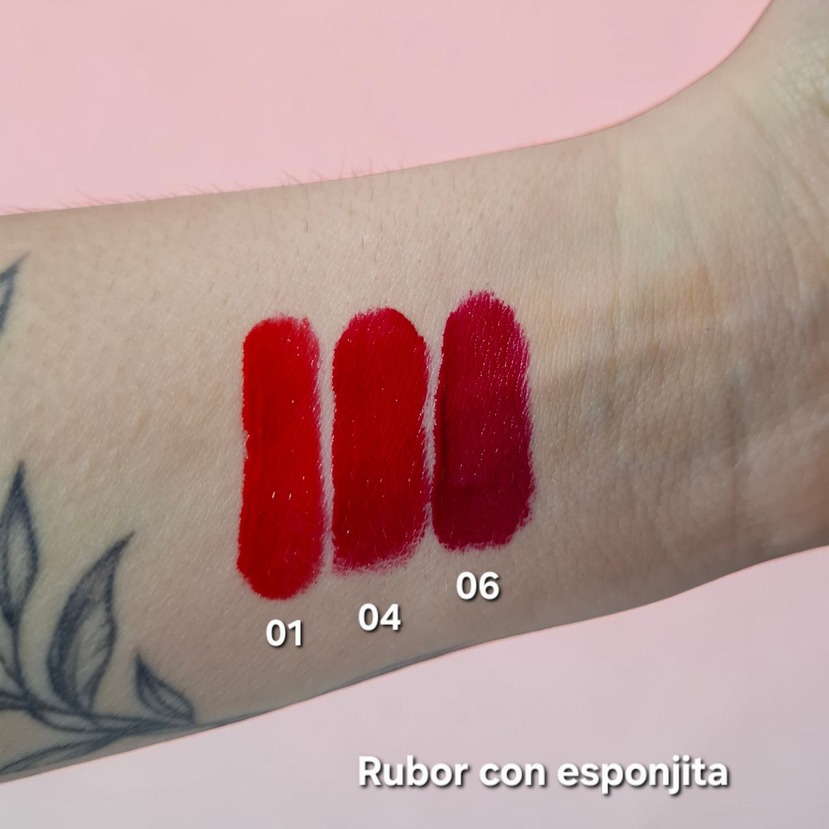 Rubor liquido con esponjita #13