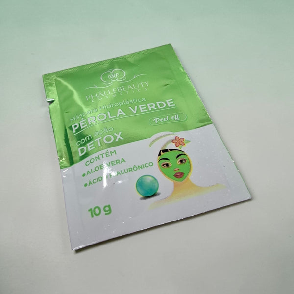 Mascarilla facial peel off perla verde #663