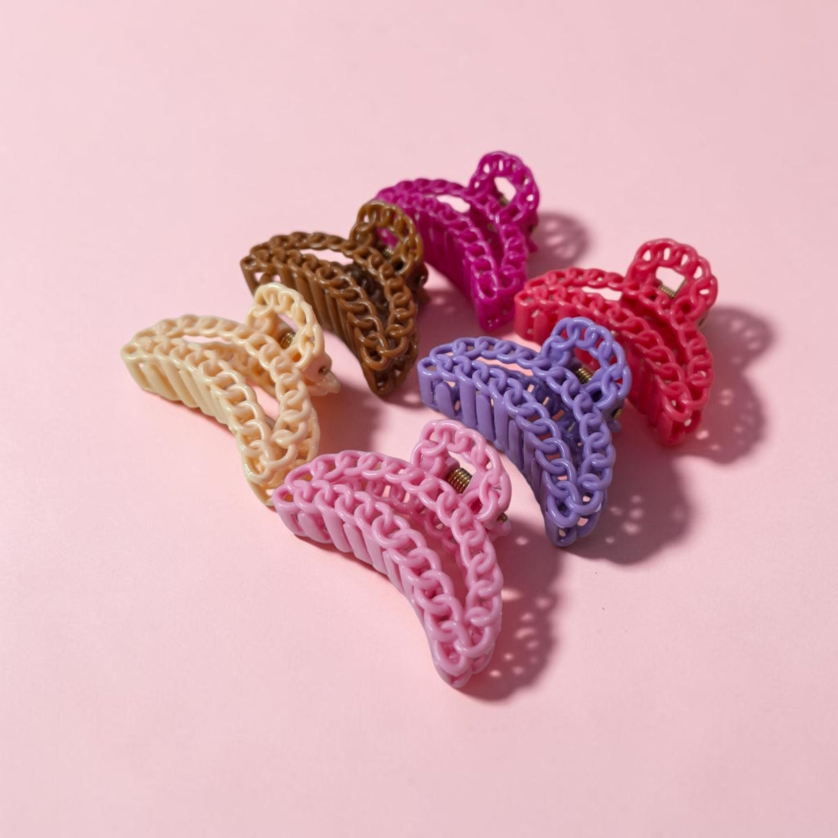 Kit de 6 pinzas chicas primavera #681
