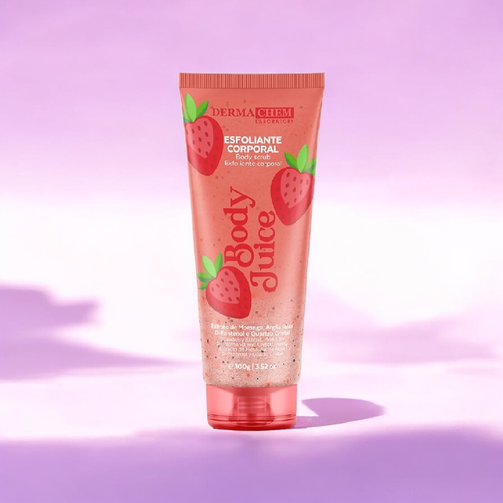 Exfoliante corporal frutilla Dermachem 100g #369