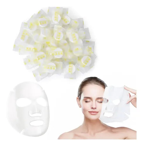 Kit de 5 mascarillas de tela faciales comprimidas #621