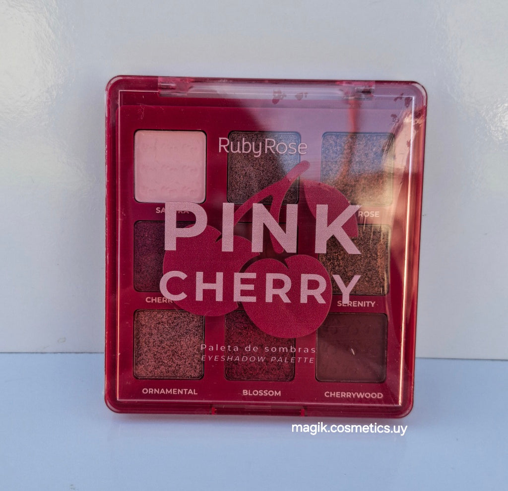 Paleta de sombras cherry Ruby Rose #244