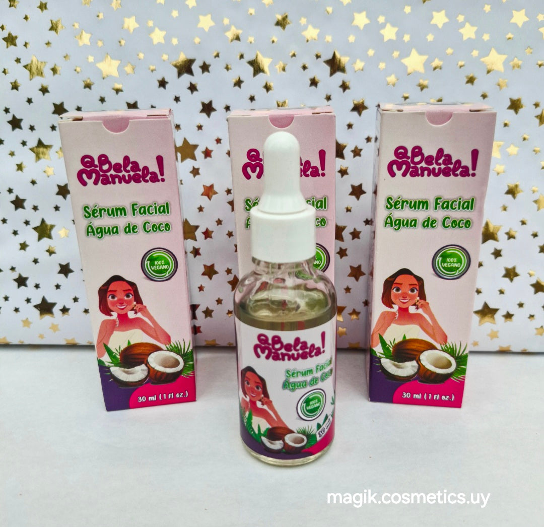 Serum facial Agua de coco Bela Manuela #336