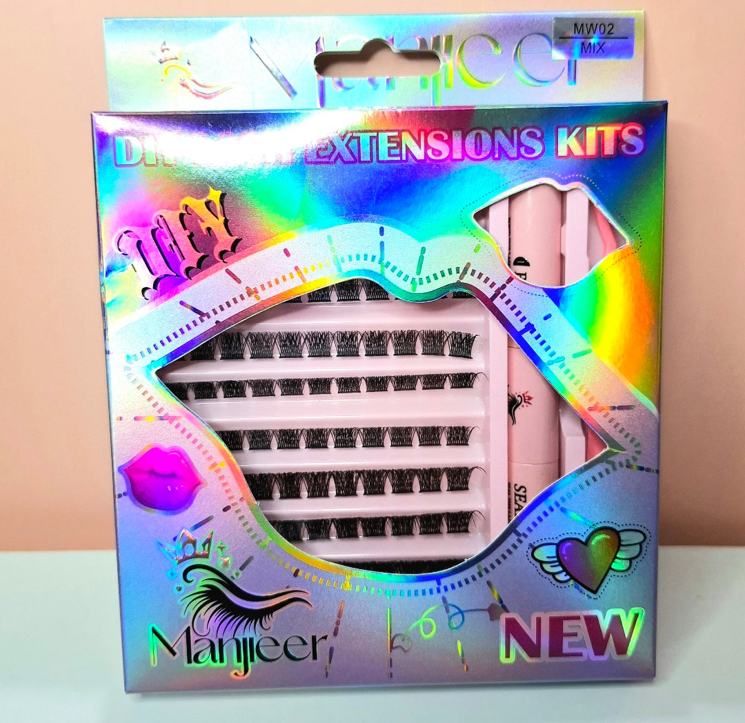 Kit de pestañas pelo a pelo Diy Lash #22