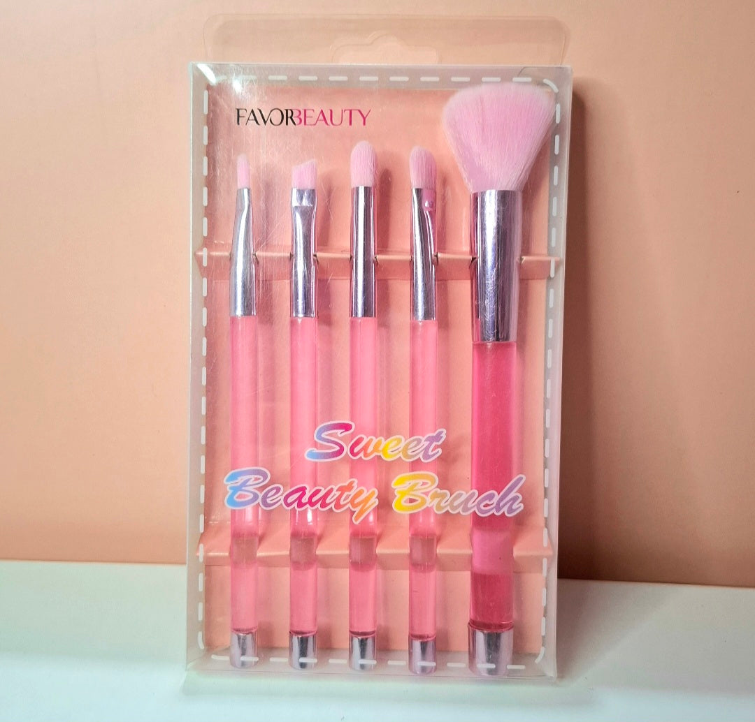 Kit de 5 brochas Sweet Beauty Brush #64