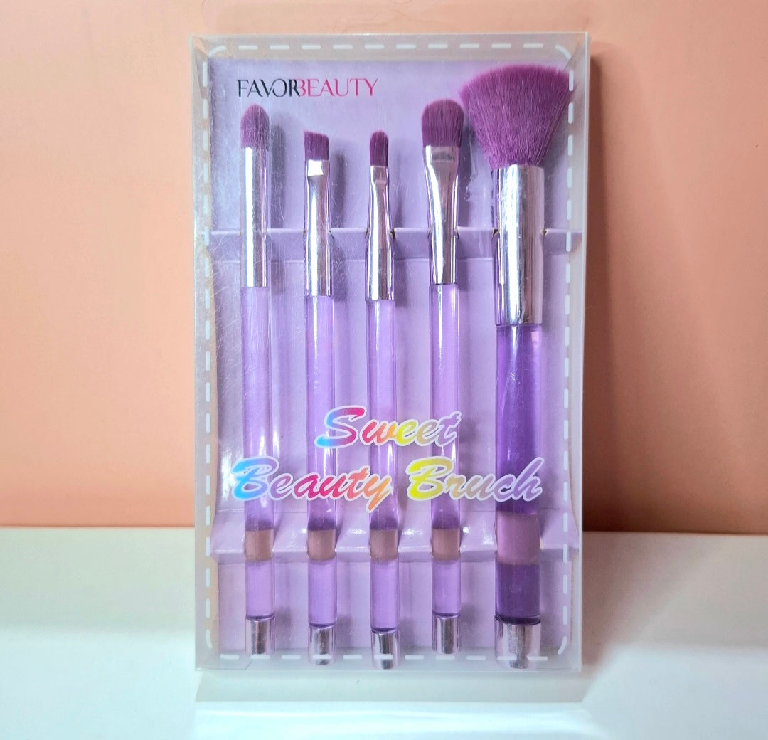 Kit de 5 brochas Sweet Beauty Brush #64