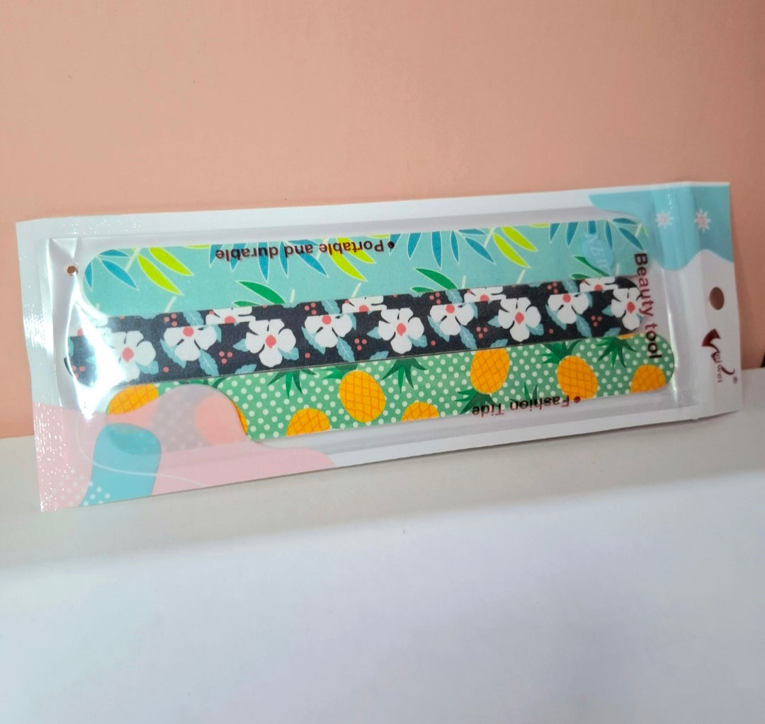 Kit de 3 limas de uñaas #592