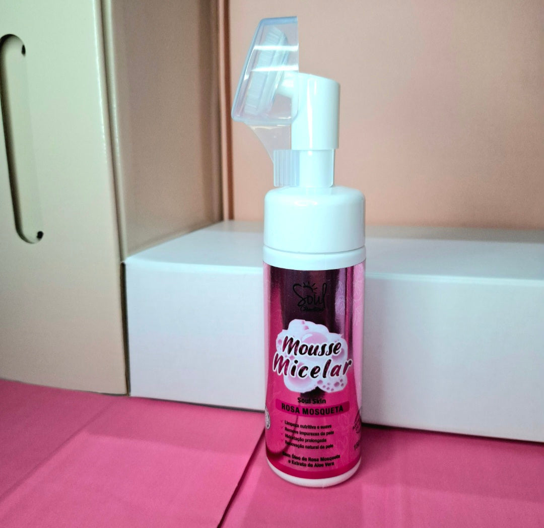 Mousse facial micelar rosa mosqueta #91