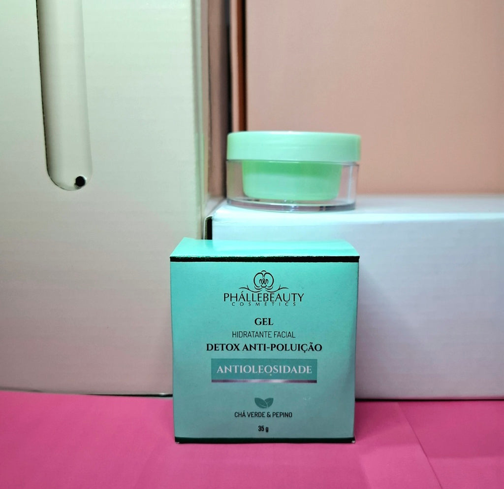 Gel facial hidratante detox #90