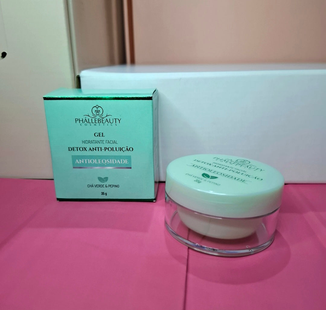 Gel facial hidratante detox #90