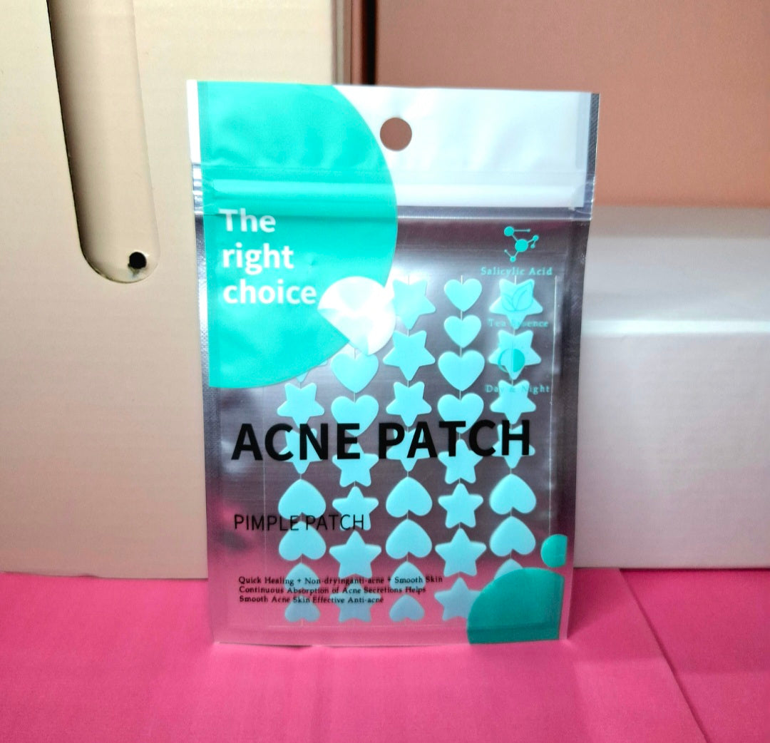 Parches para el acné estrellas y corazones #101