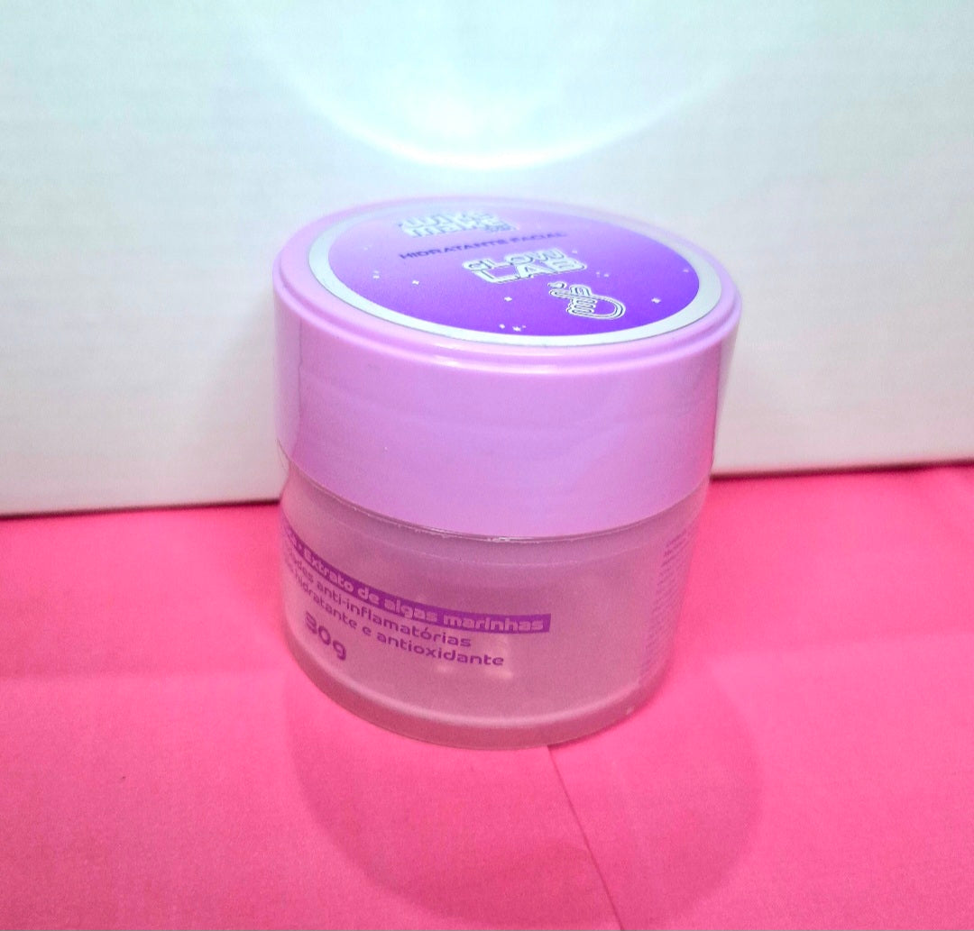 Crema hidratante facial glow lab #116