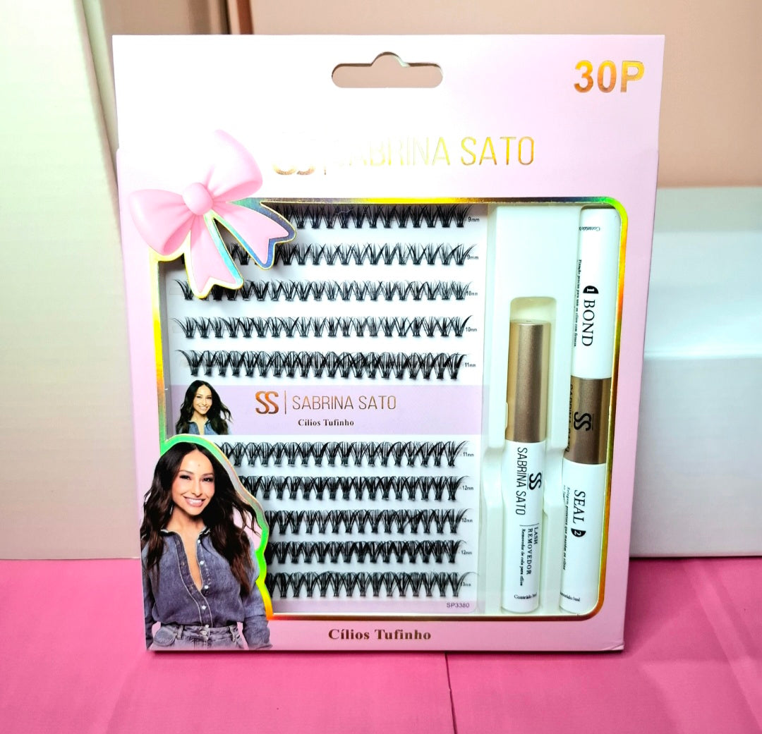 Kit pestañas mix9 30p Sabrina #130