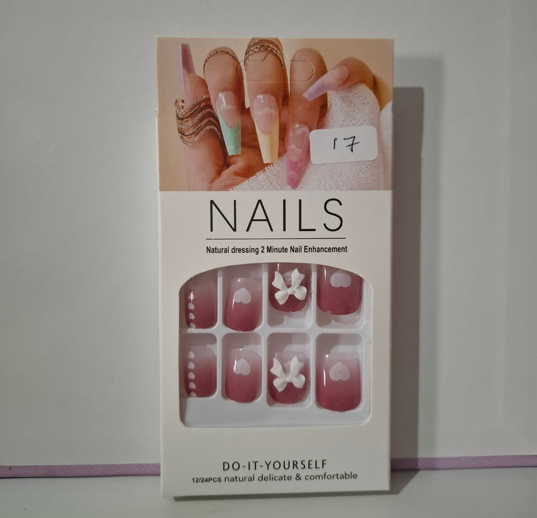 Uñas press on #577