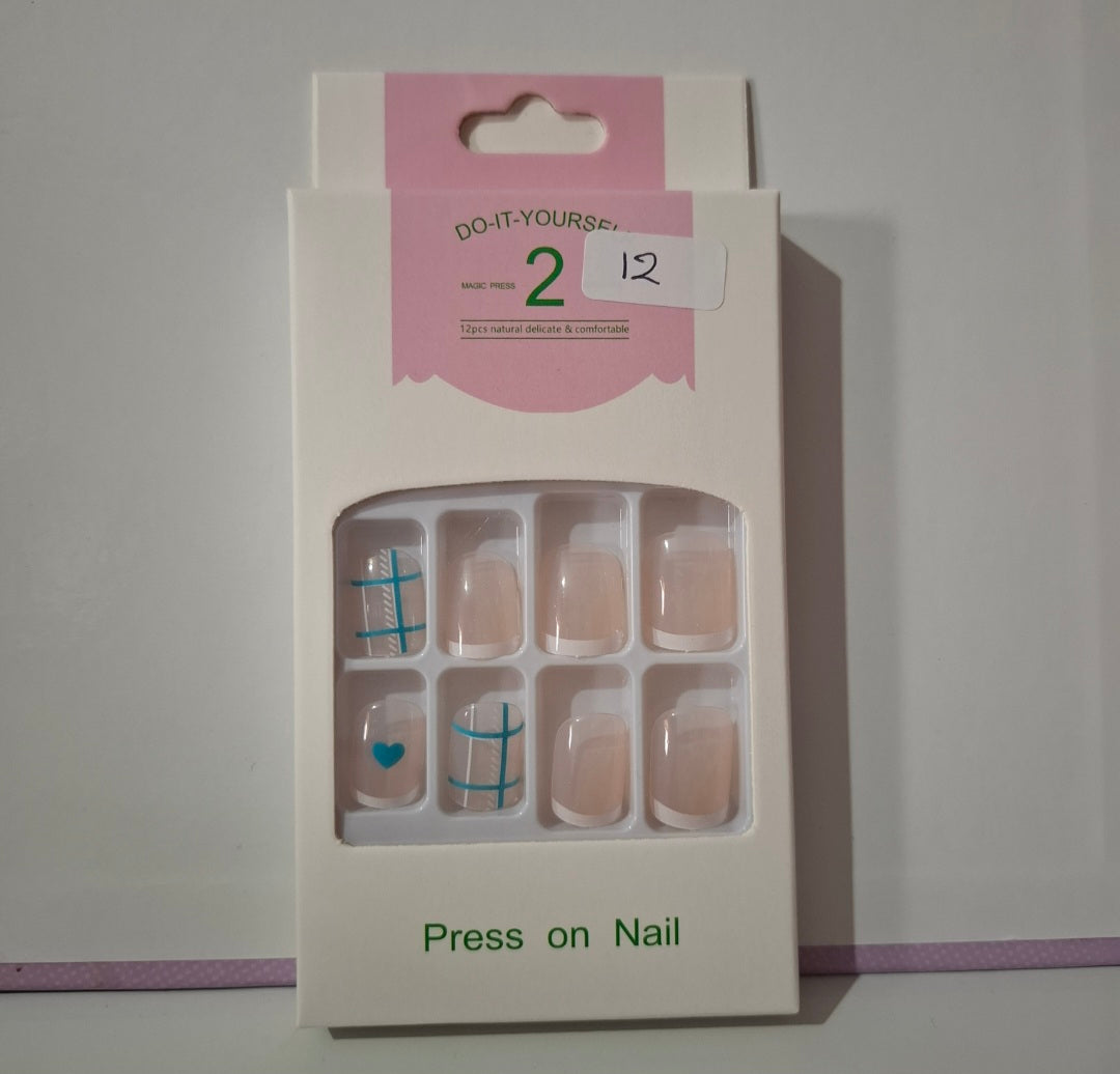 Uñas press on #577