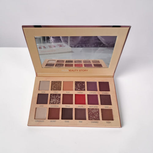 Paleta de sombras nude #596