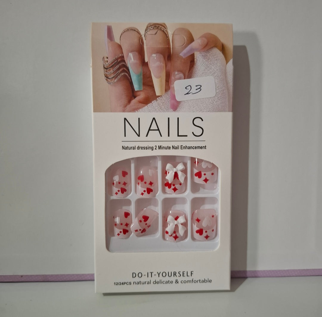 Uñas press on #577