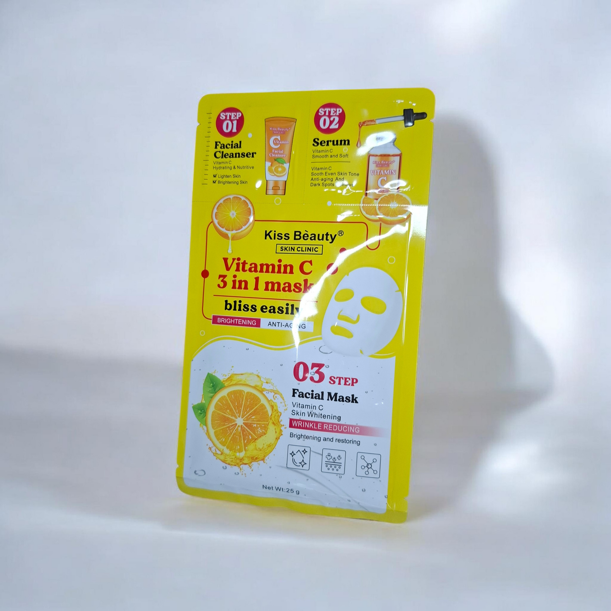 Mascarilla facial 3 pasos #507