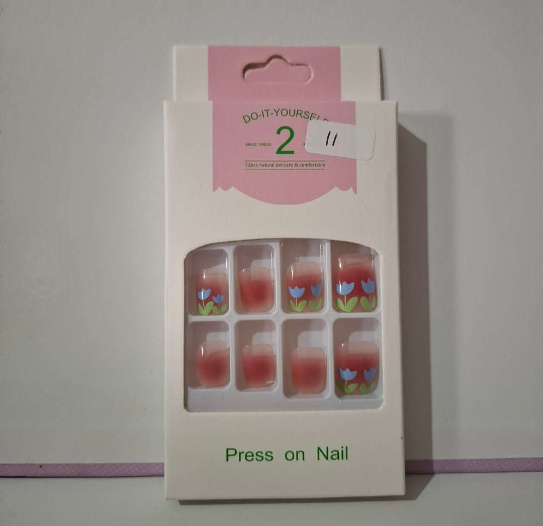 Uñas press on #577