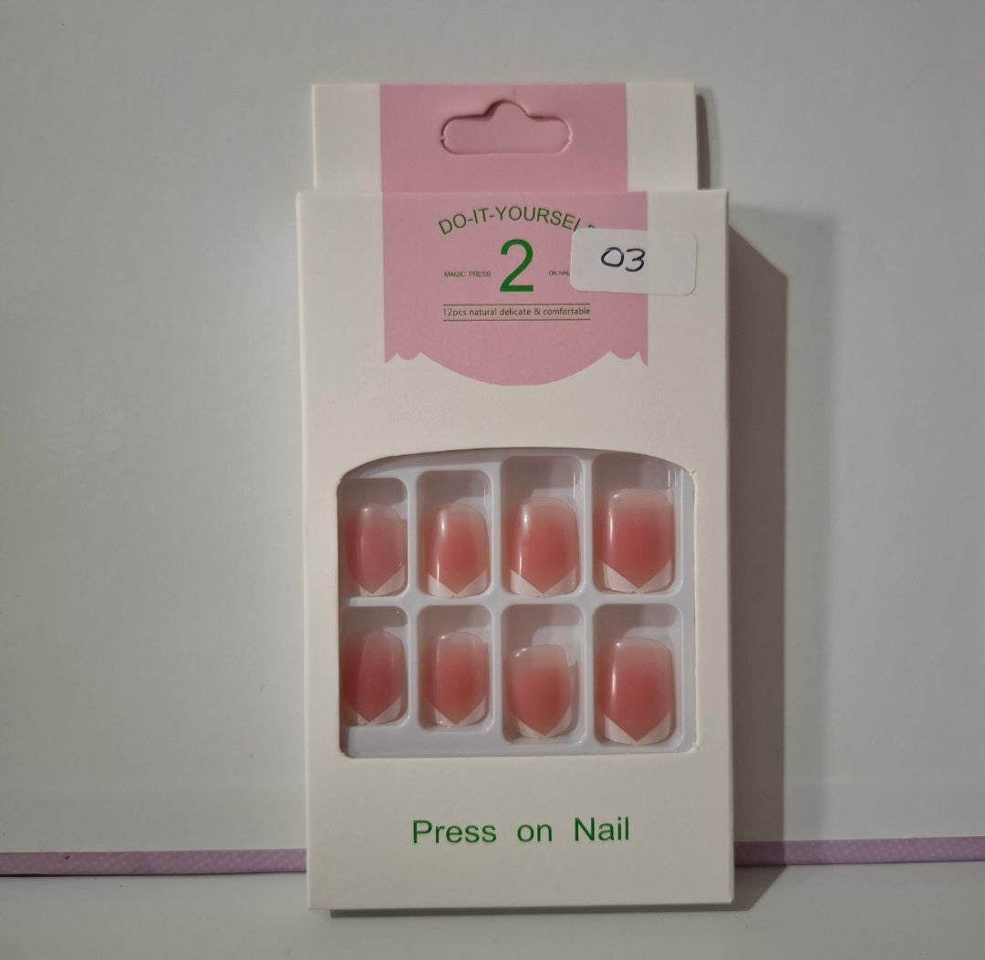 Uñas press on #577