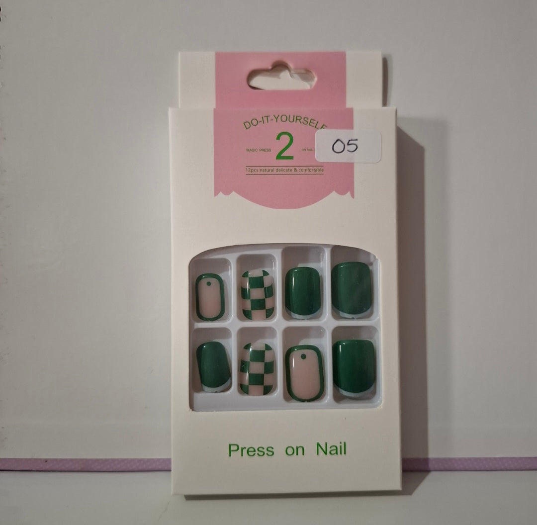 Uñas press on #577