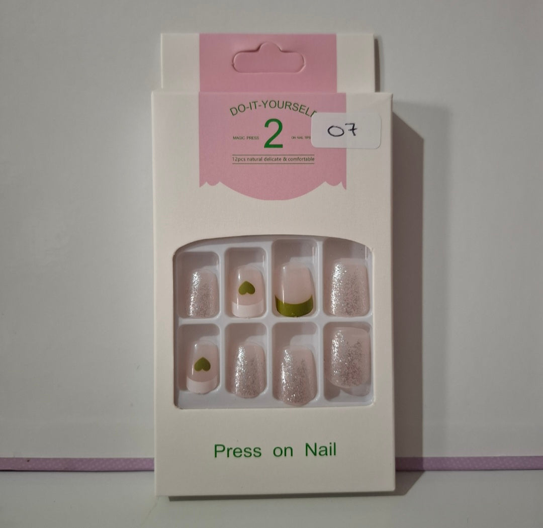 Uñas press on #577