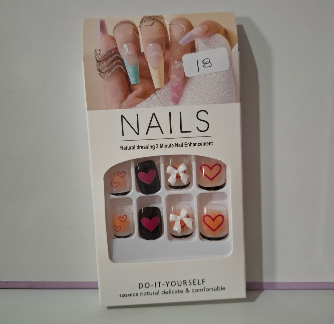 Uñas press on #577
