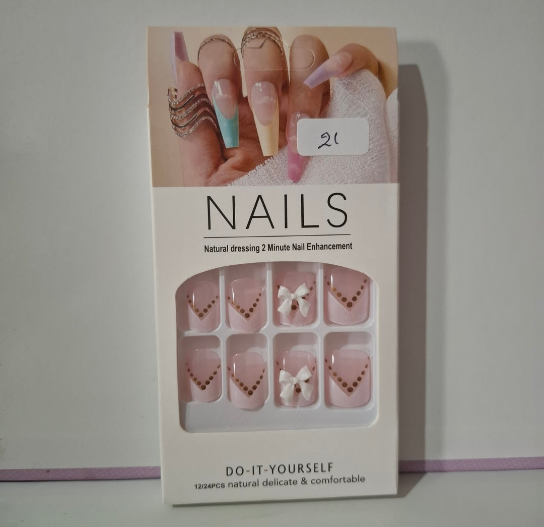 Uñas press on #577
