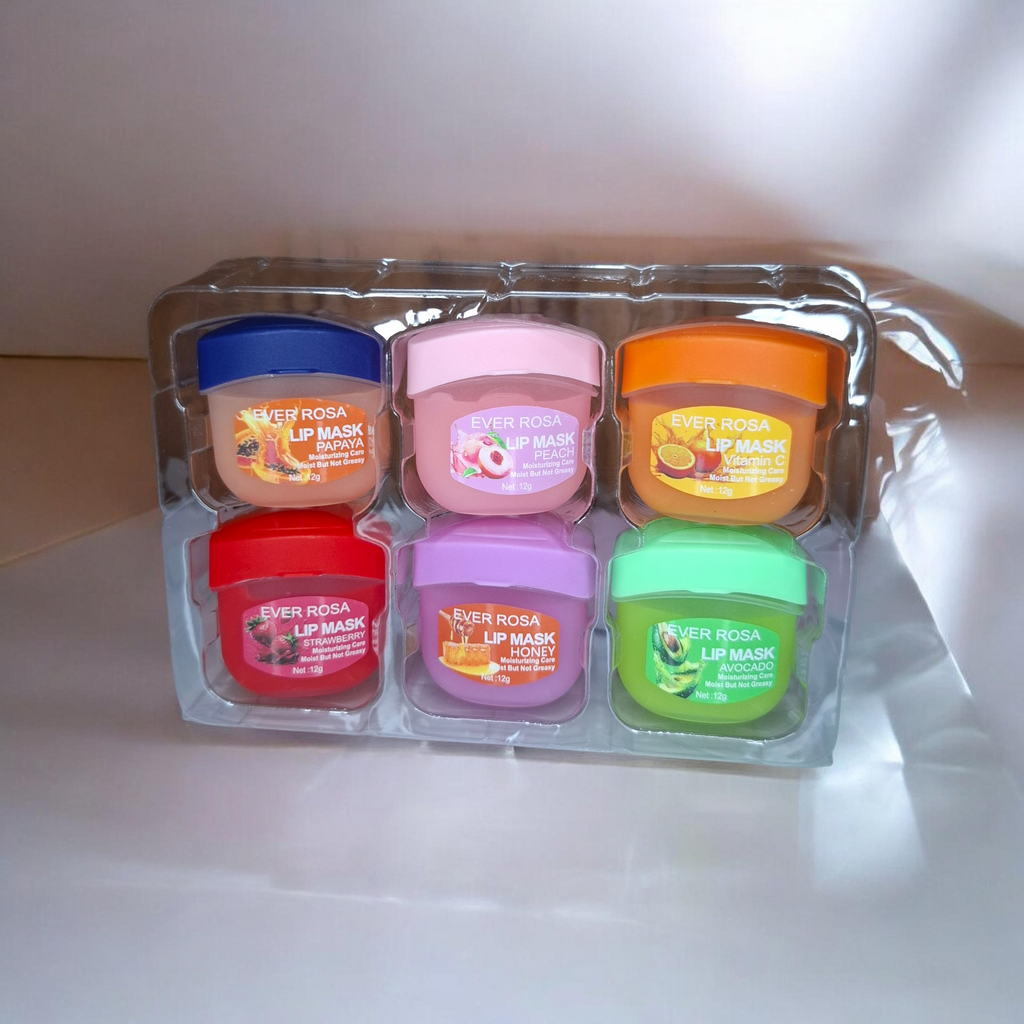 Caja de 6 balsamos labiales #517