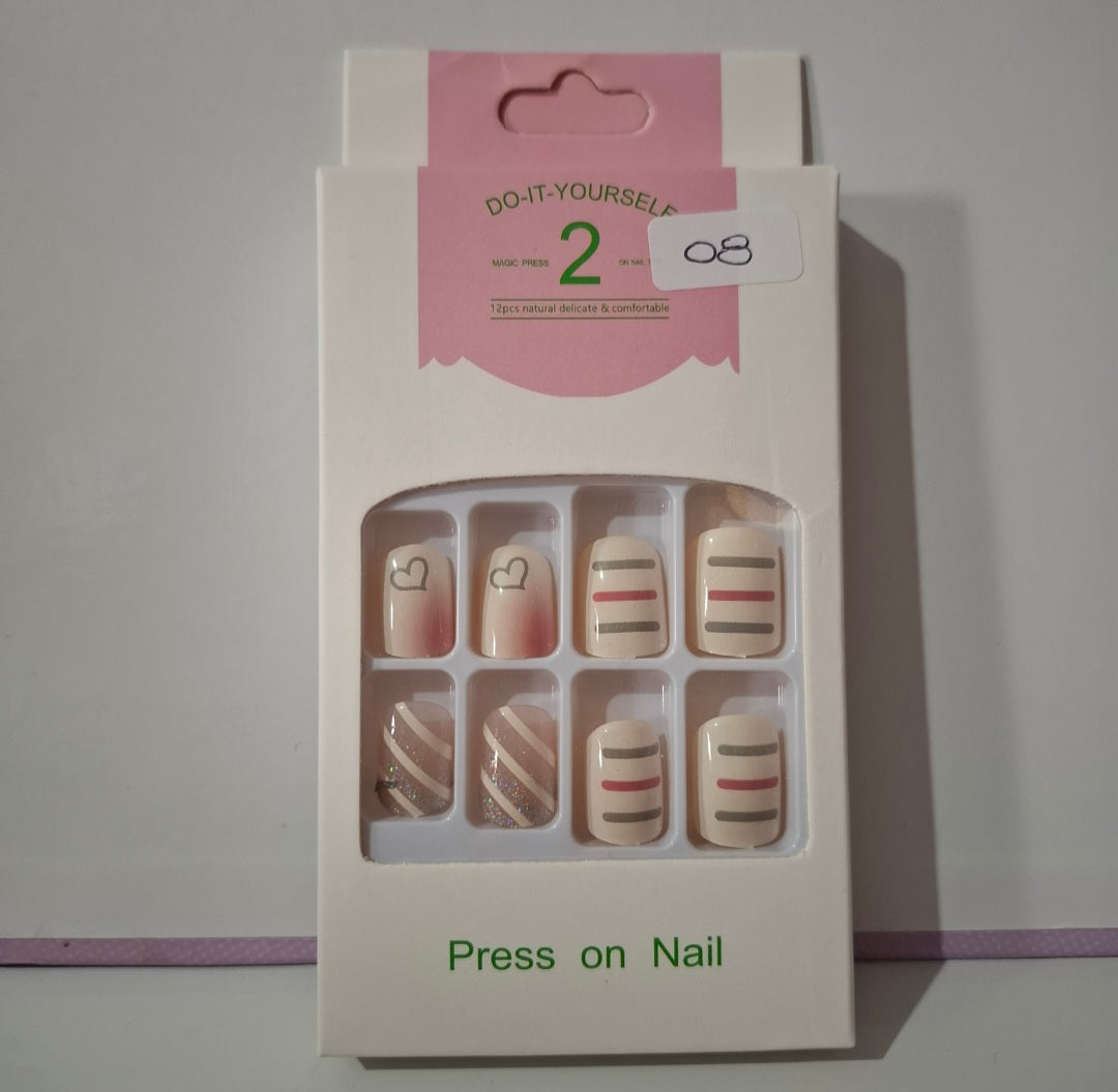 Uñas press on #577