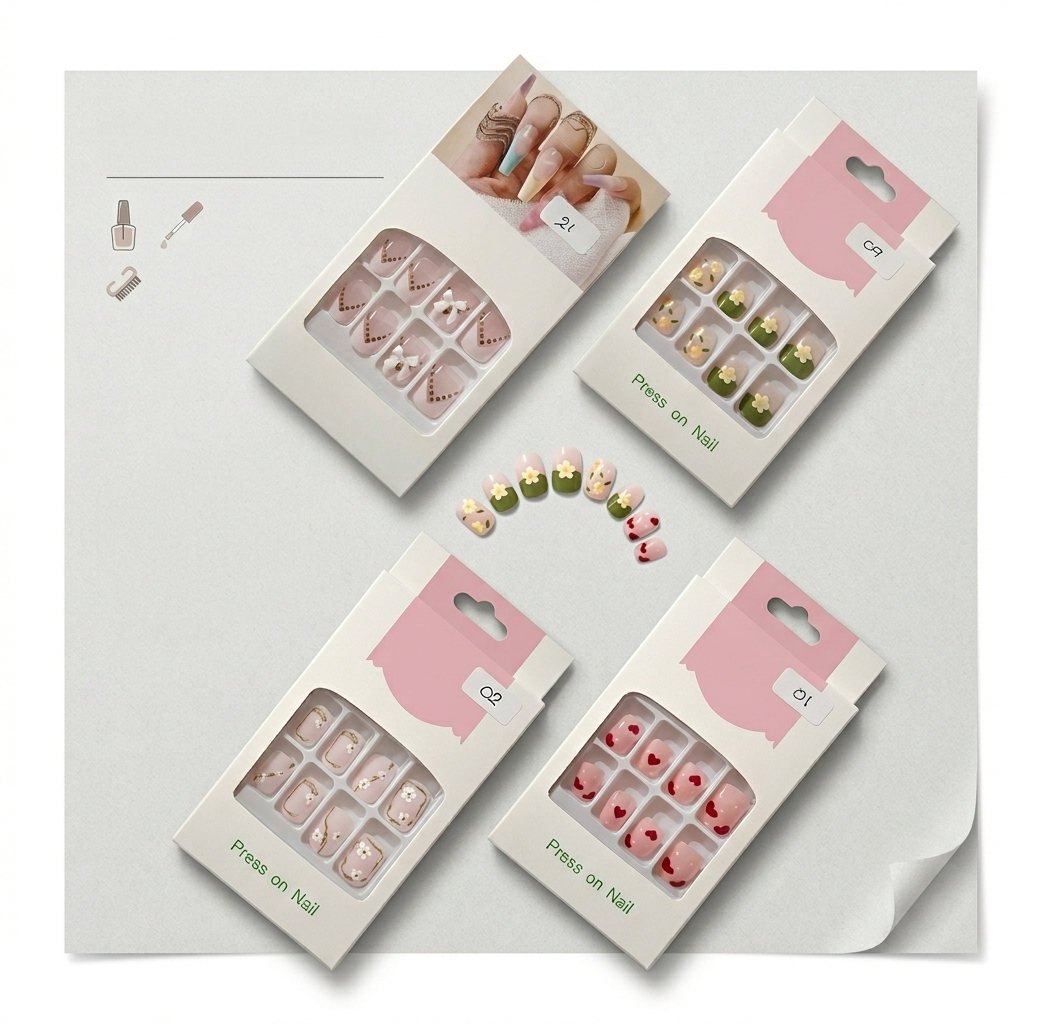 Uñas press on #577