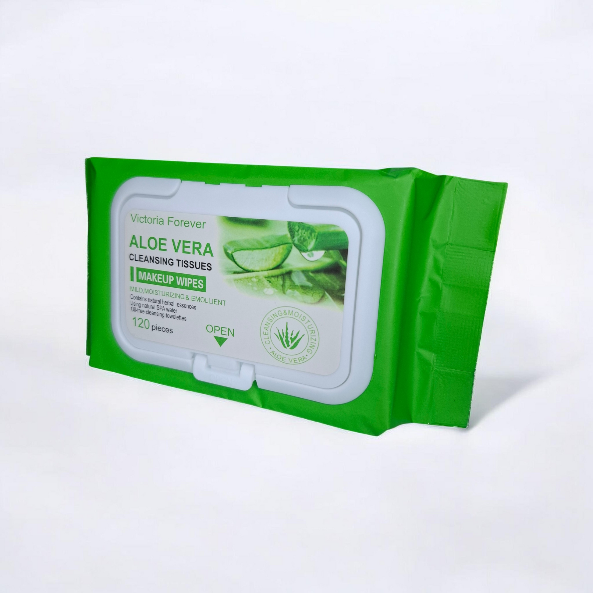 Toallitas desmaquillantes de aloe vera #497