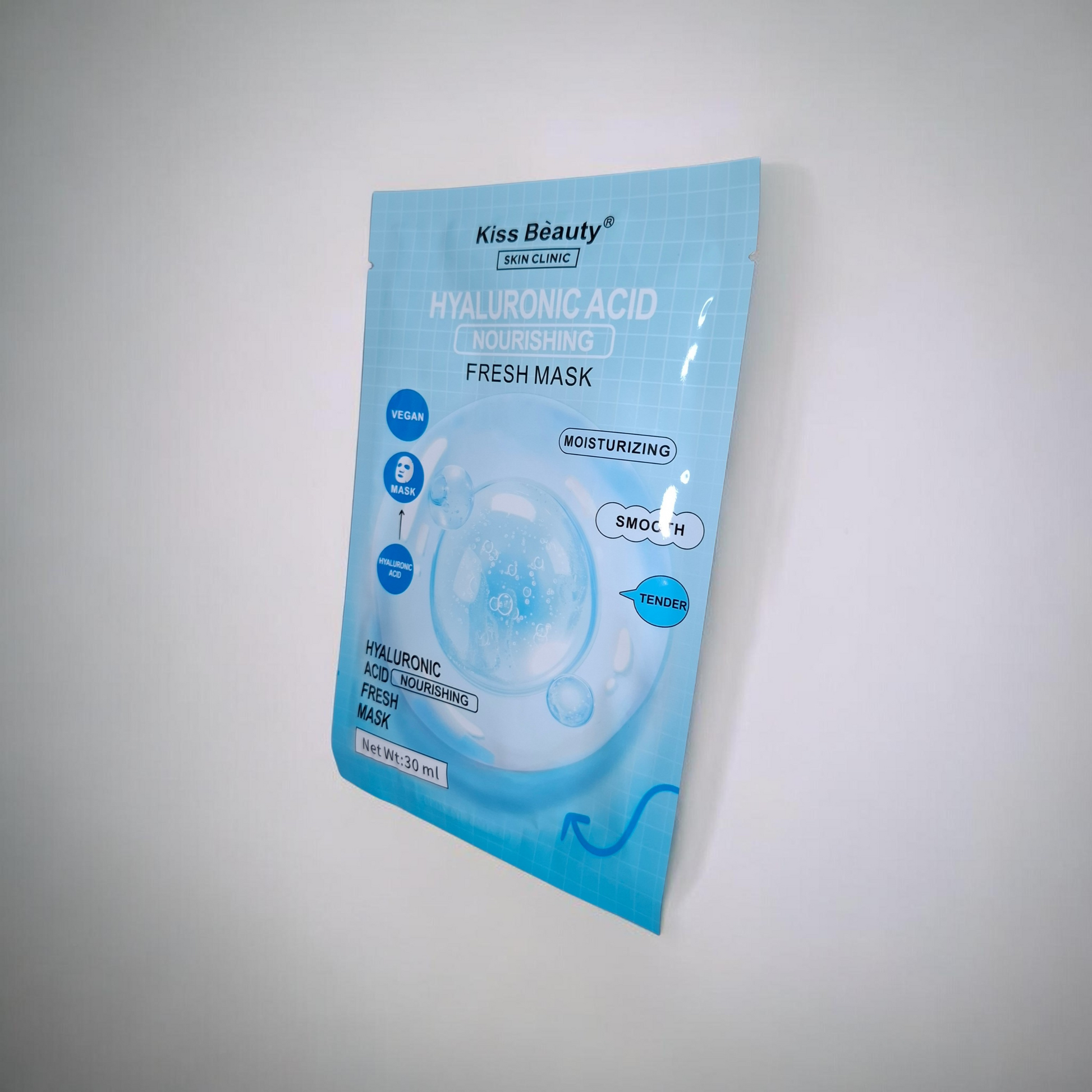 Mascarilla facial ácido Hialurónico de tela #508