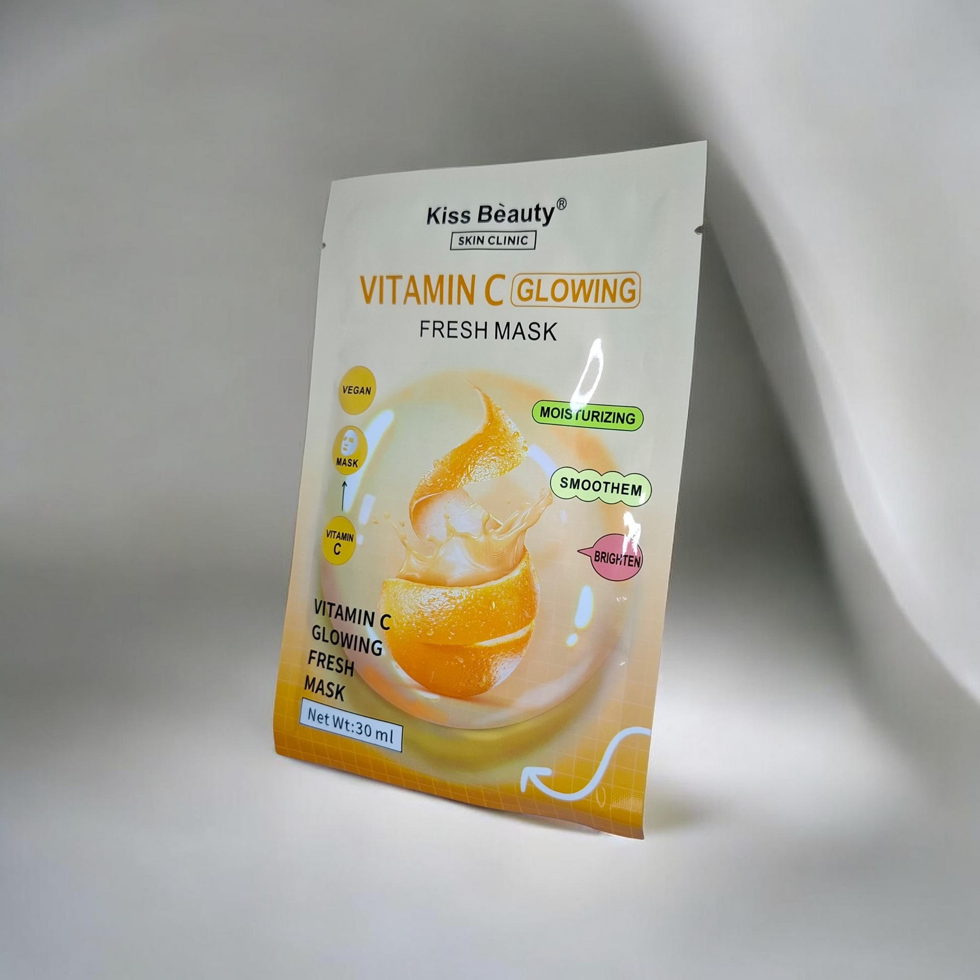 Mascarilla facial vitamina c de tela #508