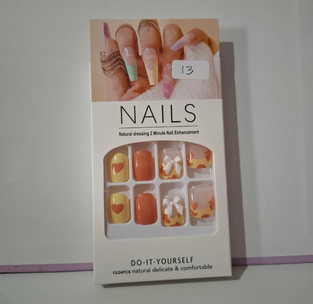 Uñas press on #577