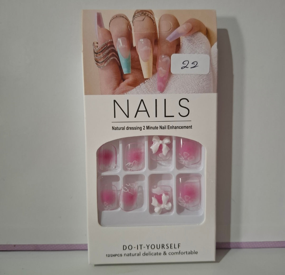 Uñas press on #577