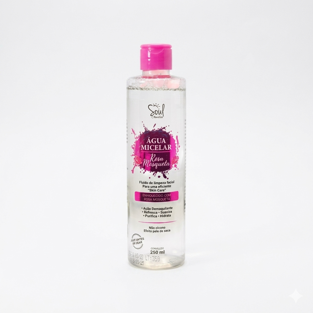 Agua micelar rosa mosqueta Soul #585
