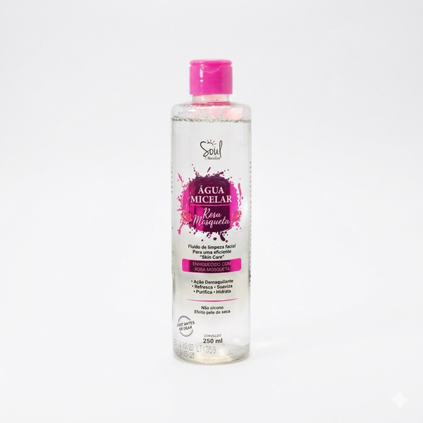 Agua micelar rosa mosqueta Soul #585