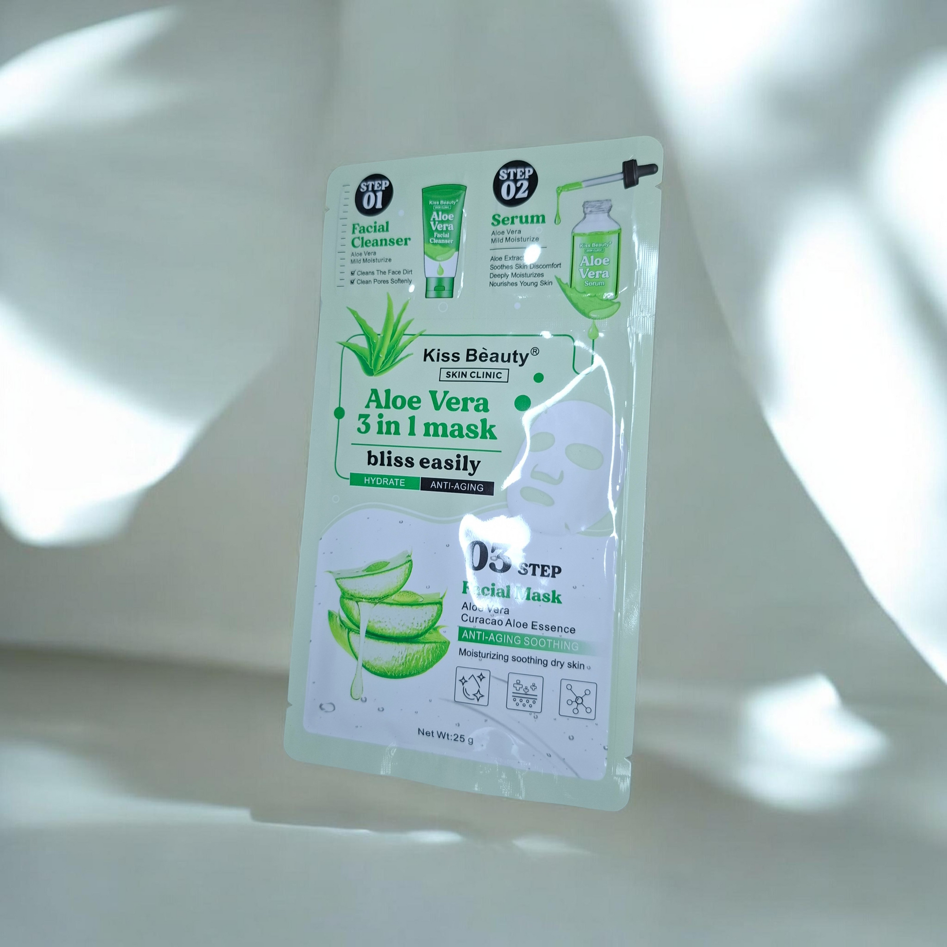 Mascarilla facial 3 pasos #507