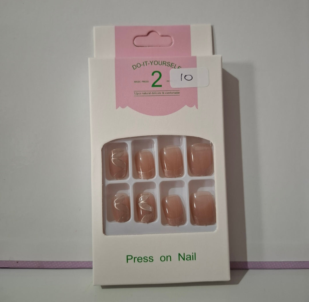 Uñas press on #577