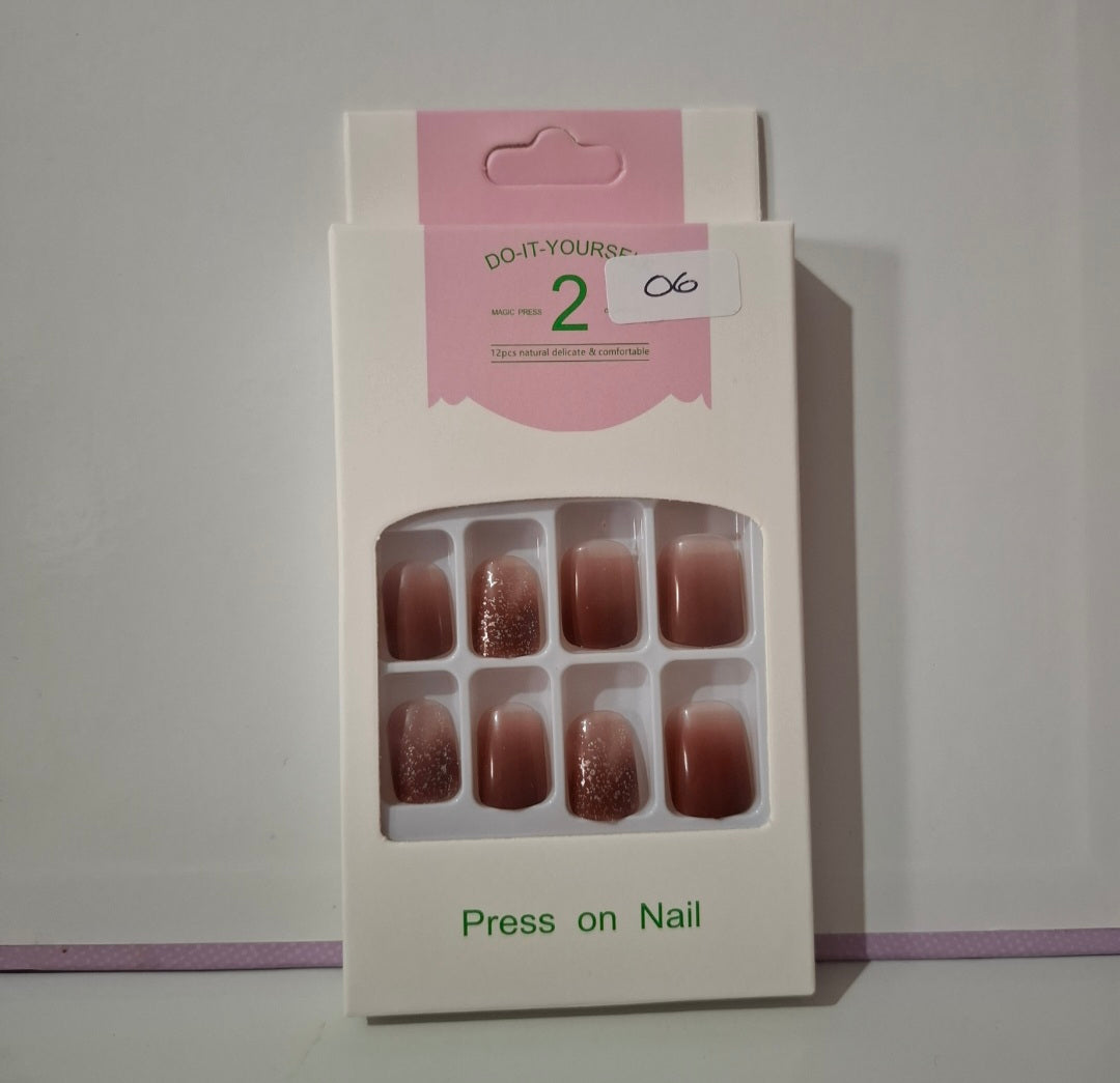Uñas press on #577